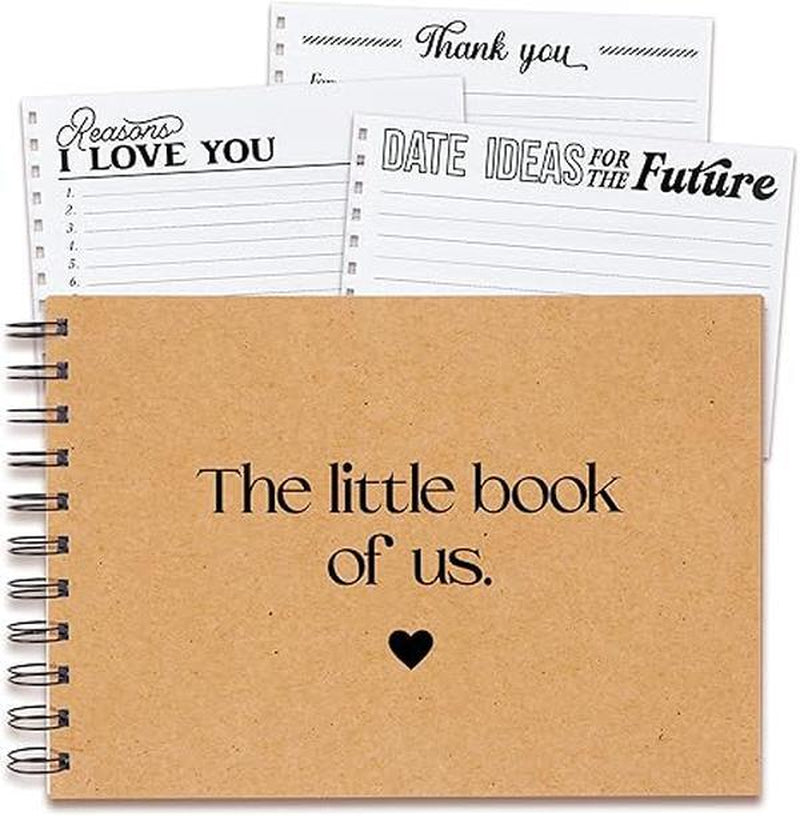 MAKEAGIFT Relationship Journal for Couples - Relationship Journals, Anniversary Journals - Gifts for Him - Birthday Gifts, Fathers Day Gifts for Husband