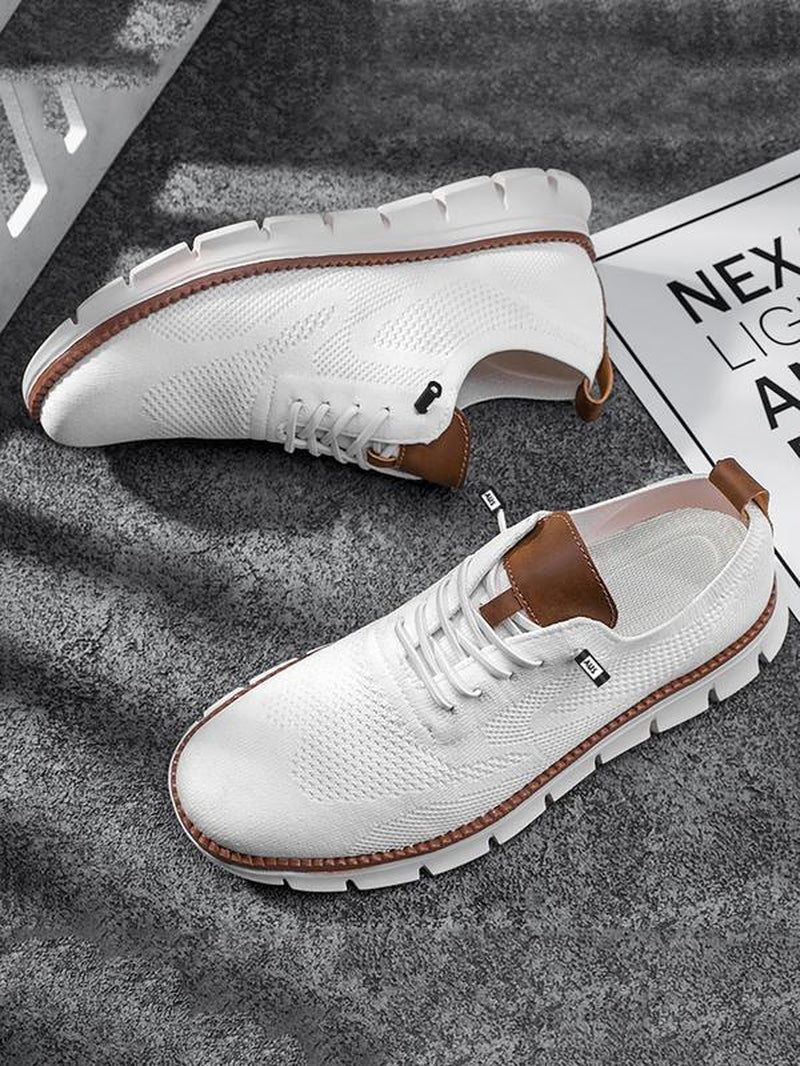 Men'S Business Casual Lace up Low Top Sneakers, Shoes for Men, Fall Breathable Comfortable Sports Running Casual Shoes, Male All-Match round Toe Casual Shoes Sneakers Athletic Shoeshoes for Mens, Gift Trainers for Men