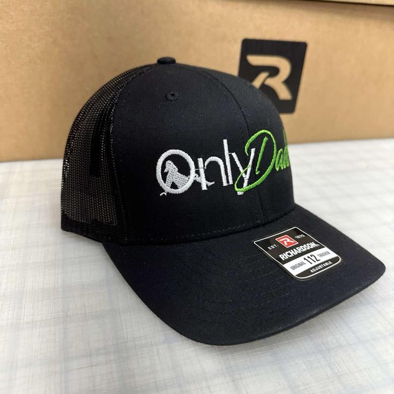 Richardson Only Dads Snapback Hat - Breathing Comfortable Fit for Men and Women in Casual Style