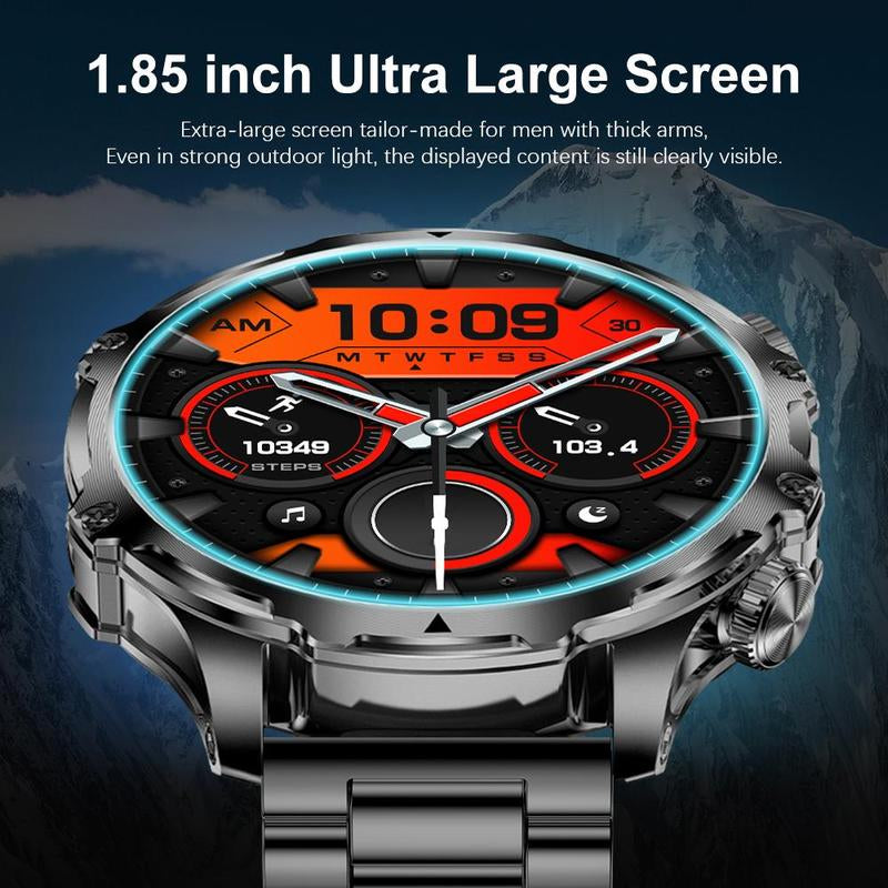 Multifunctional Smart Watch, Fashionable Digital Watch with 1 Spare Silicone Watch Band, Durable Watch with Multiple Sports Modes for Women & Men, Electronic Gadgets, Durability