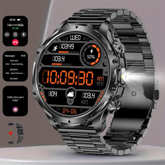 Multifunctional Smart Watch, Fashionable Digital Watch with 1 Spare Silicone Watch Band, Durable Watch with Multiple Sports Modes for Women & Men, Electronic Gadgets, Durability