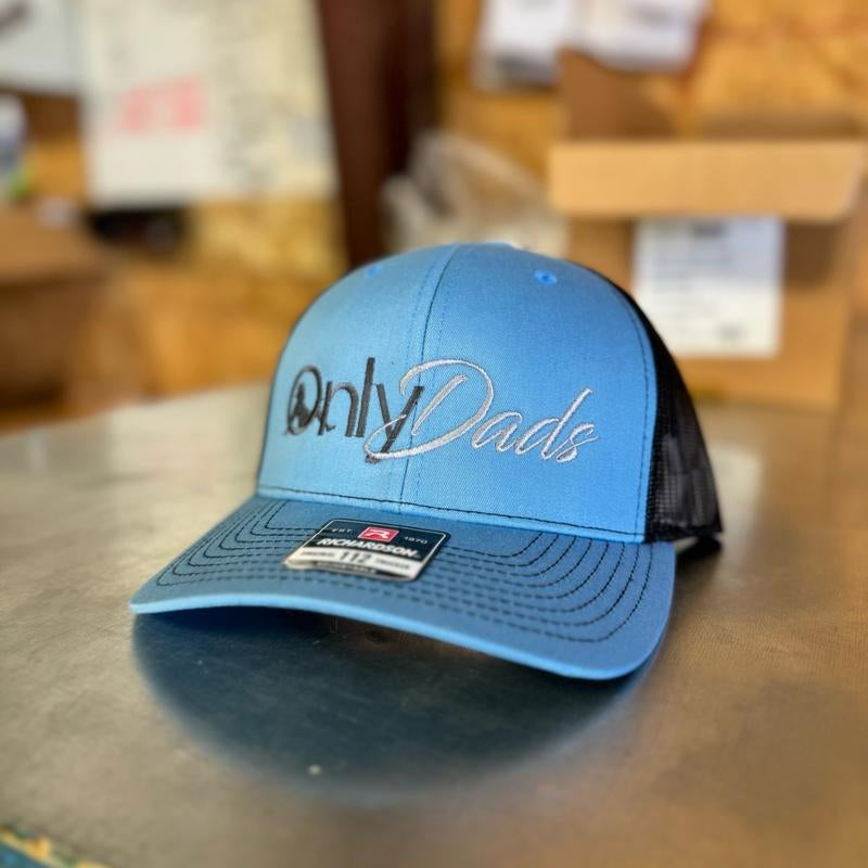 Richardson Only Dads Snapback Hat - Breathing Comfortable Fit for Men and Women in Casual Style