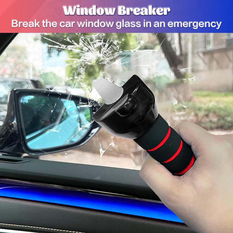 【Best Father'S Day Gifts】Car Door Handle for Elderly Senior Kit 3-In-1 Car Assist Handle Firm Grip to Multifunction Handle Car Door and Handicapped Help Sit in Back Seat,Window Breaker