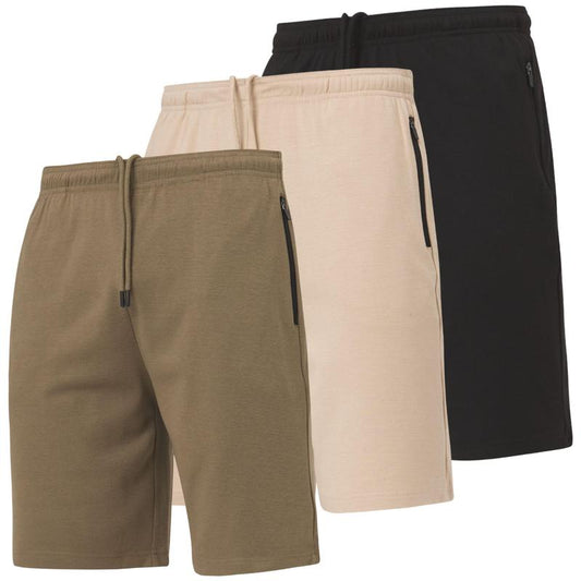 Ultra Performance 3 Pack Mens Shorts Casual Men'S Athletic Short Workout Gym Shorts for Men with Zipper Pockets, Small - 5X