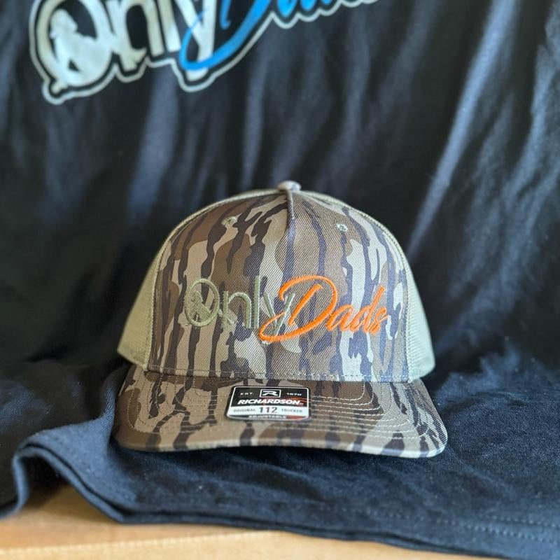 Richardson Only Dads Snapback Hat - Breathing Comfortable Fit for Men and Women in Casual Style