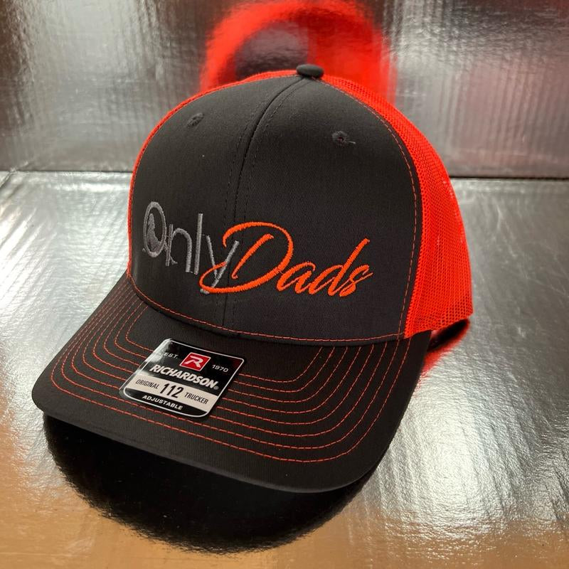 Richardson Only Dads Snapback Hat - Breathing Comfortable Fit for Men and Women in Casual Style