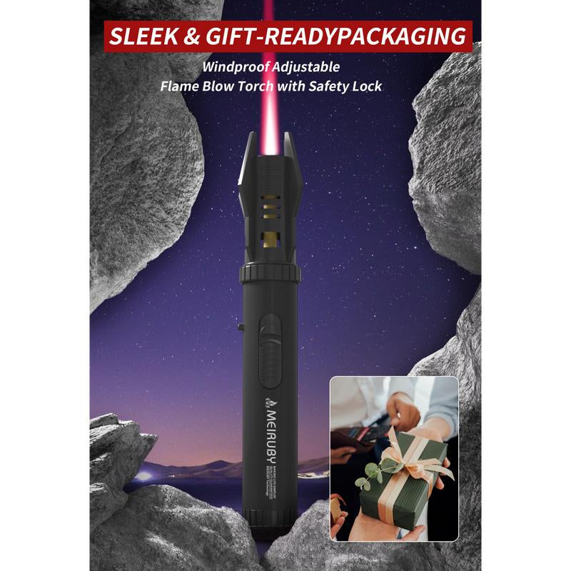 Torch Lighter, Lightsaber Torch Flame Lighter Gifts for Dad Grandpa Step Dad Papa, Birthday Gift Cool Gadgets for Men 2025 Kitchen Camping BBQ